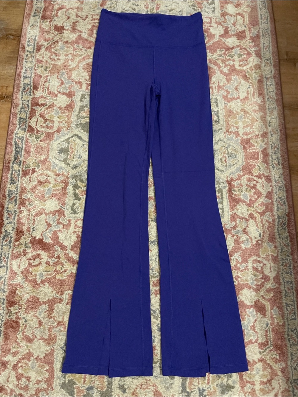 Athleta Purple Elation Split Flare Pants Size S
